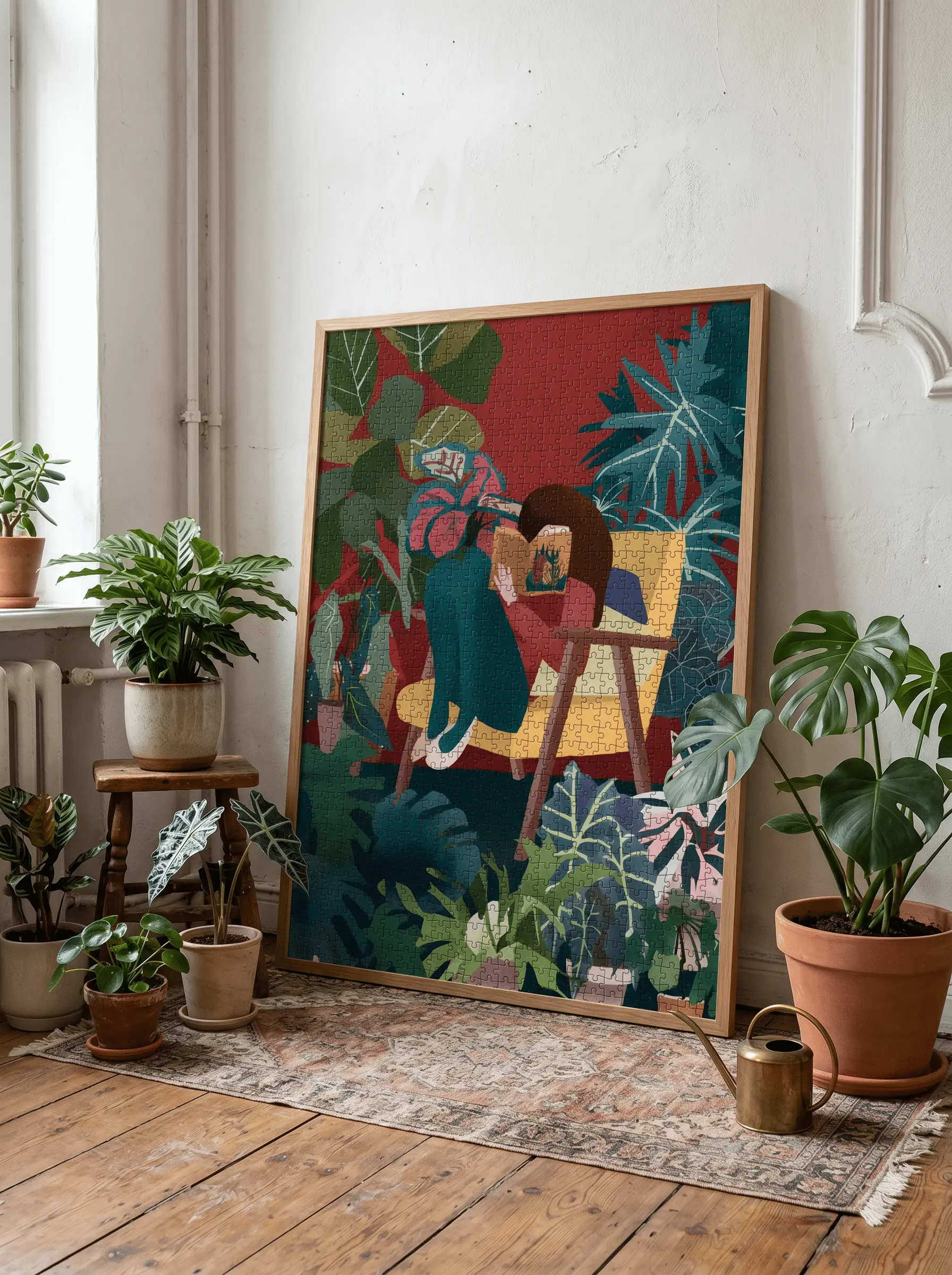 Roślinny Raj puzzle 1000 elementów - obrazek 4