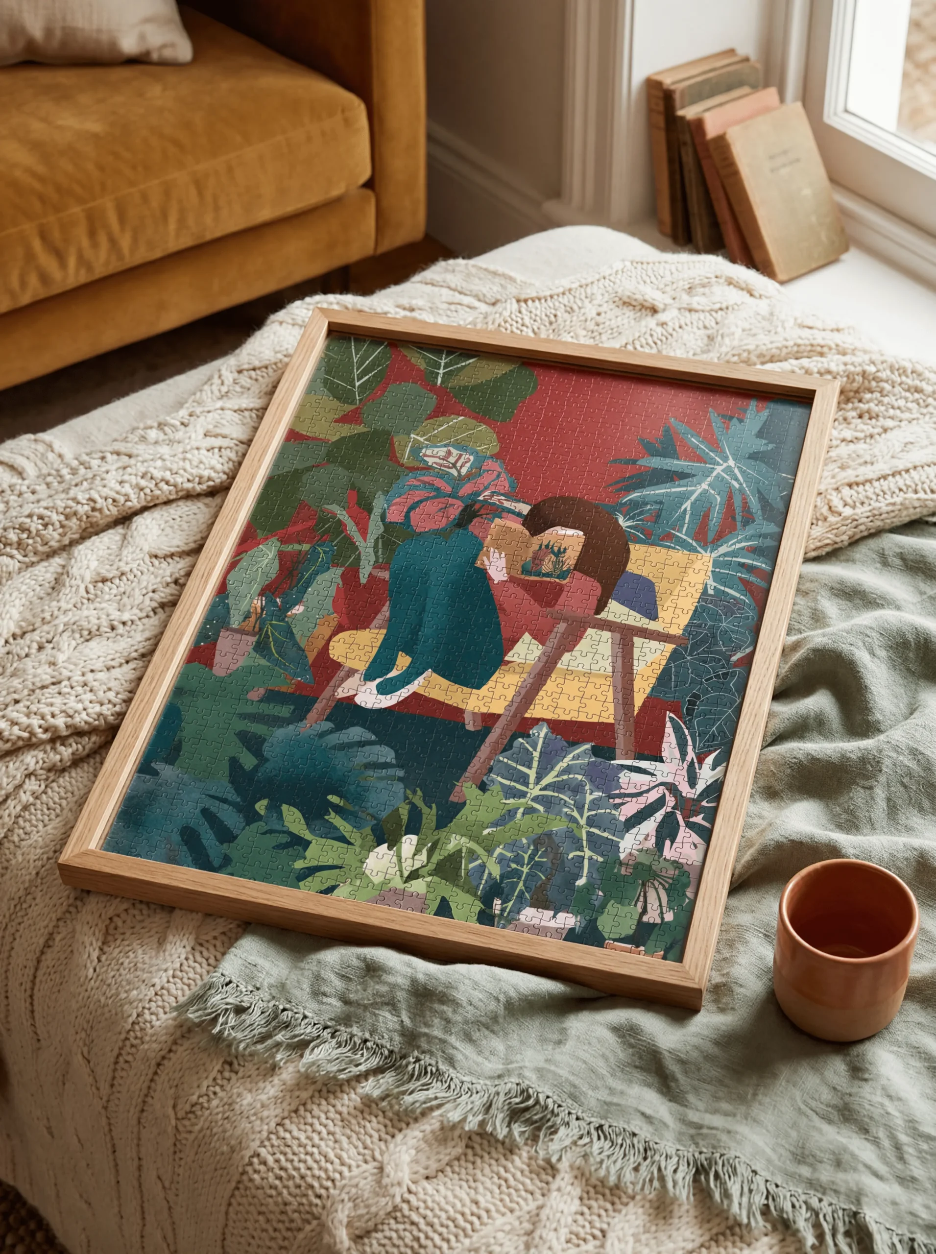 Roślinny Raj puzzle 1000 elementów - obrazek 5