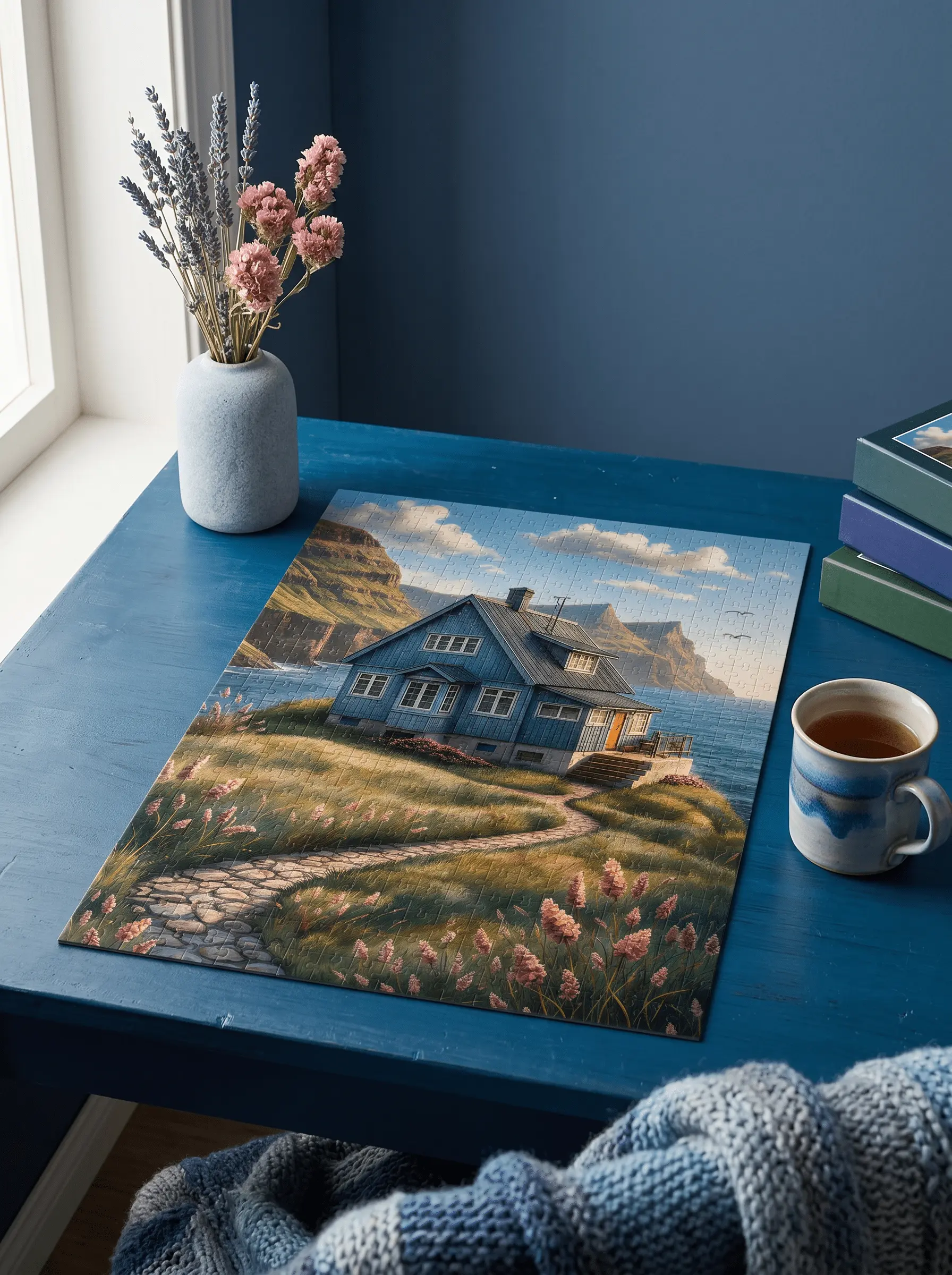 Seaside House puzzle 500 elementów - obrazek 5