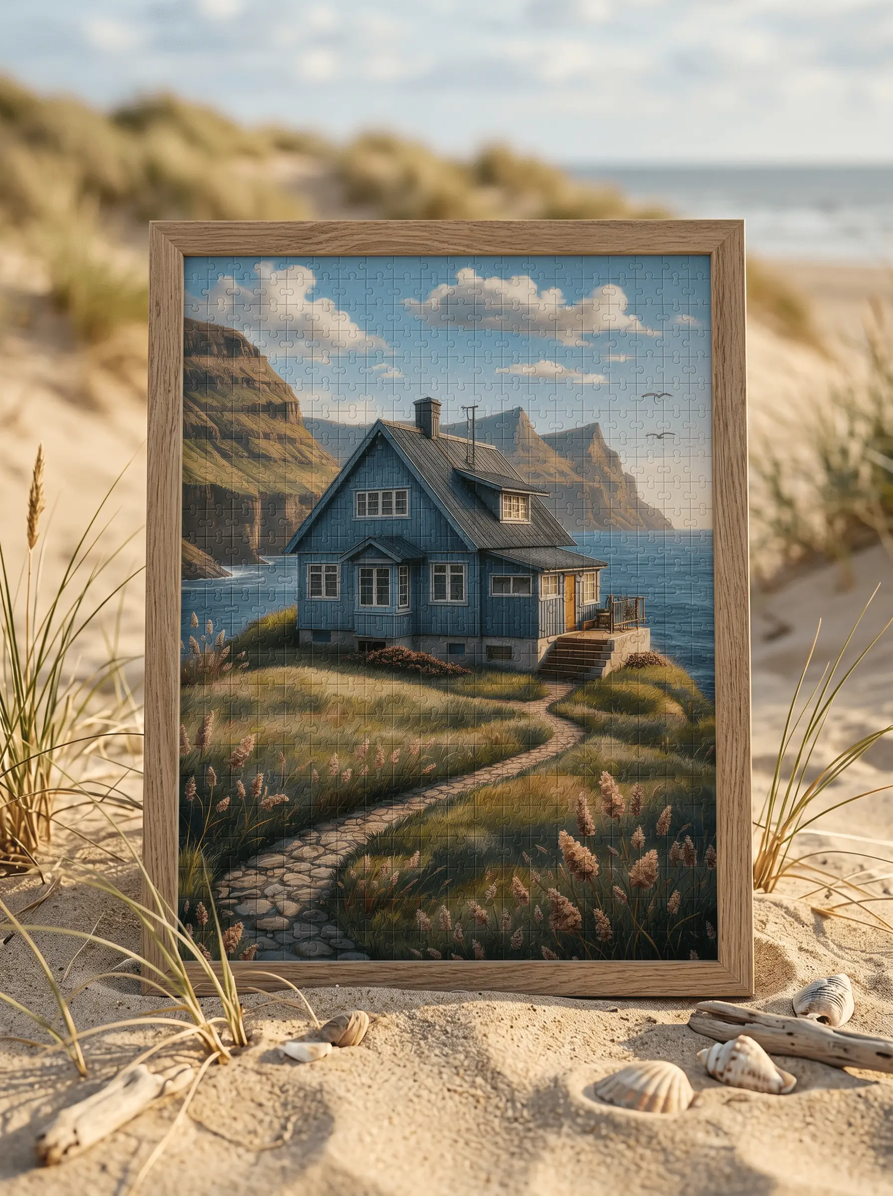 Seaside House puzzle 500 elementów - obrazek 6